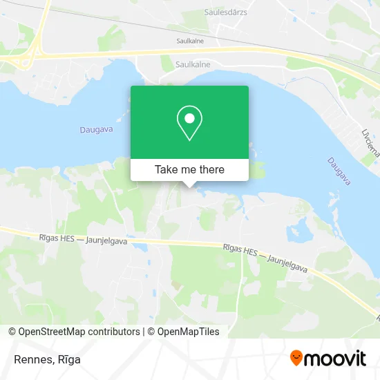 Rennes map