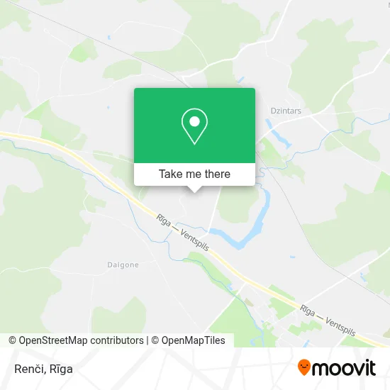 Renči map