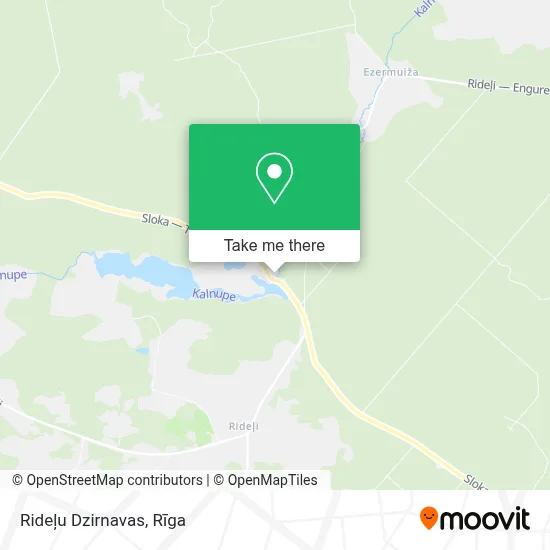 Rideļu Dzirnavas map