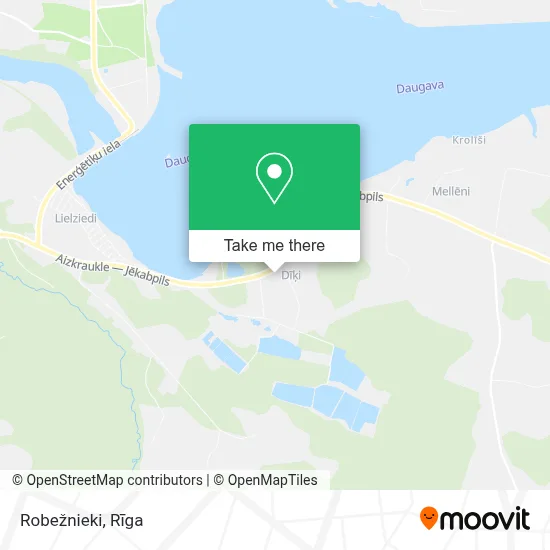Robežnieki map