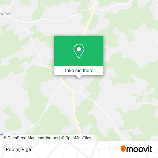 Robiņi map