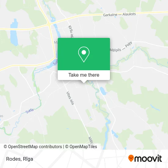Rodes map