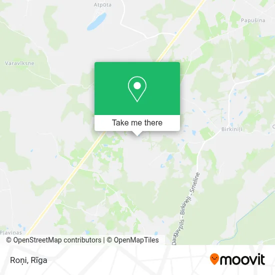 Roņi map