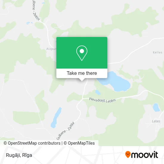 Rugāji map
