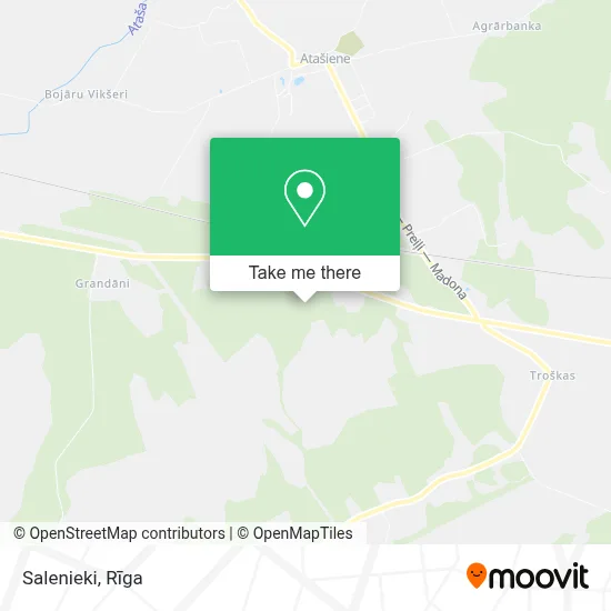 Salenieki map