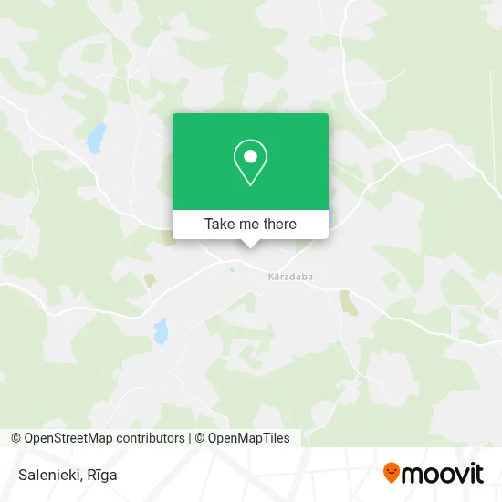 Salenieki map