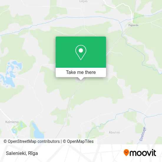 Salenieki map