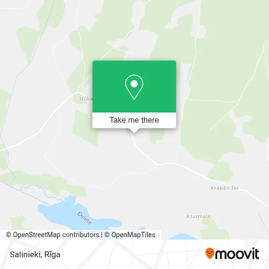 Salinieki map