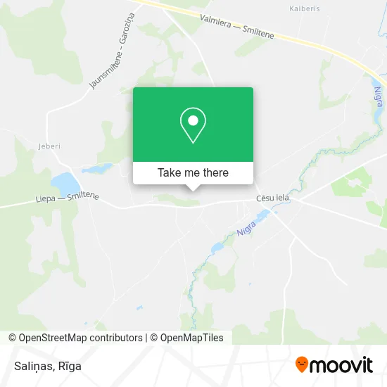 Saliņas map