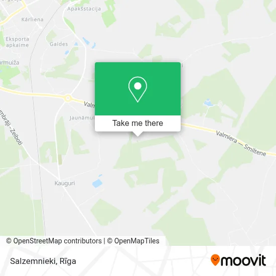 Salzemnieki map