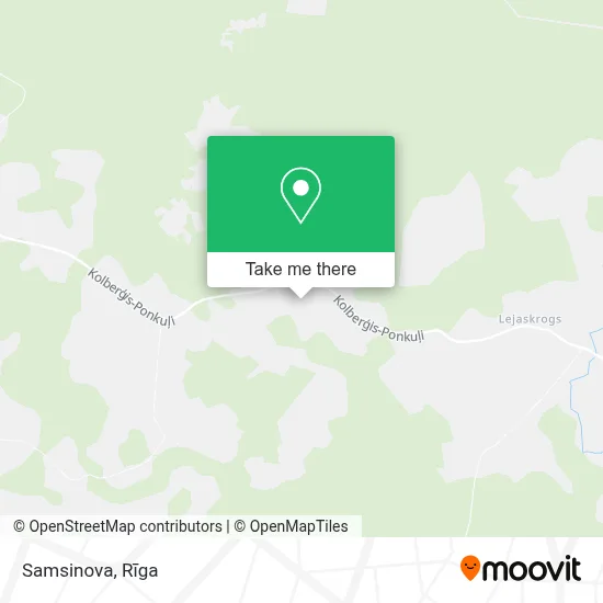 Samsinova map