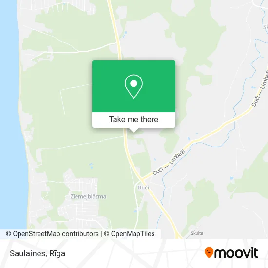 Saulaines map