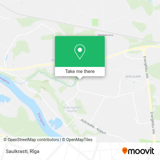 Saulkrasti map