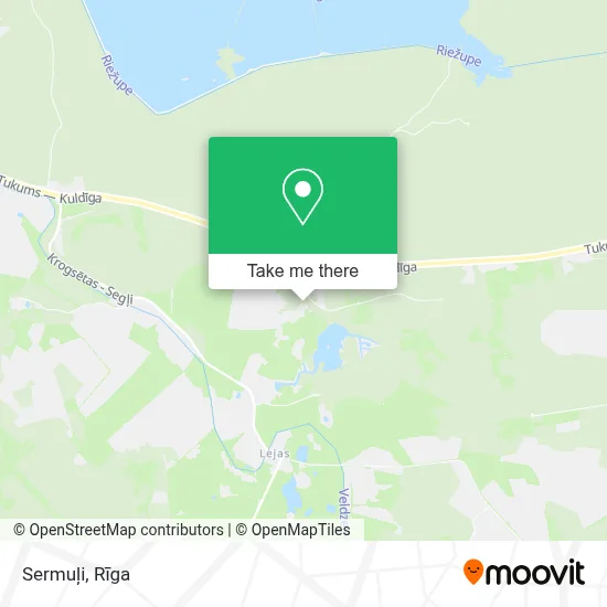 Sermuļi map