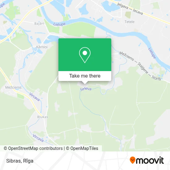 Sibras map