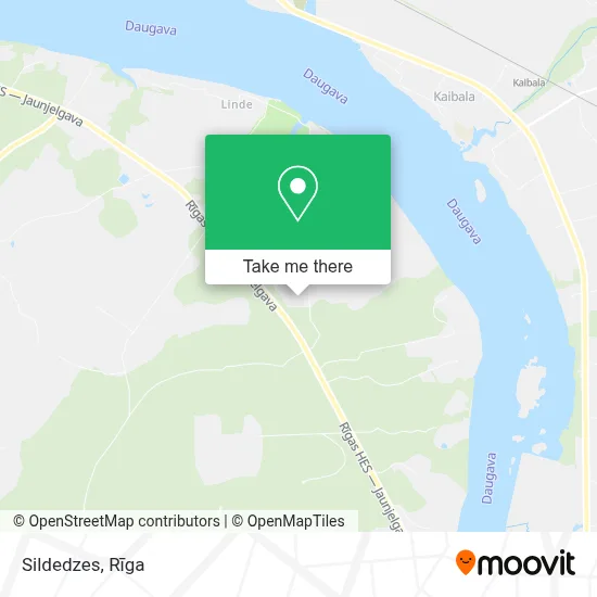 Sildedzes map
