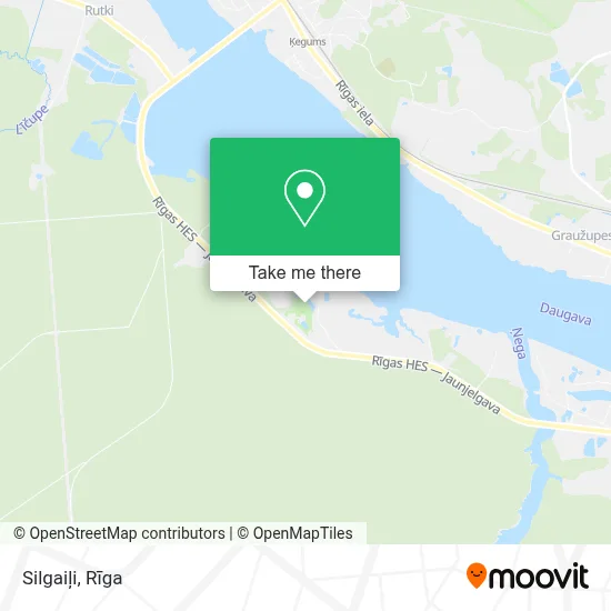 Silgaiļi map