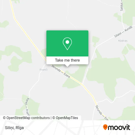 Siliņi map