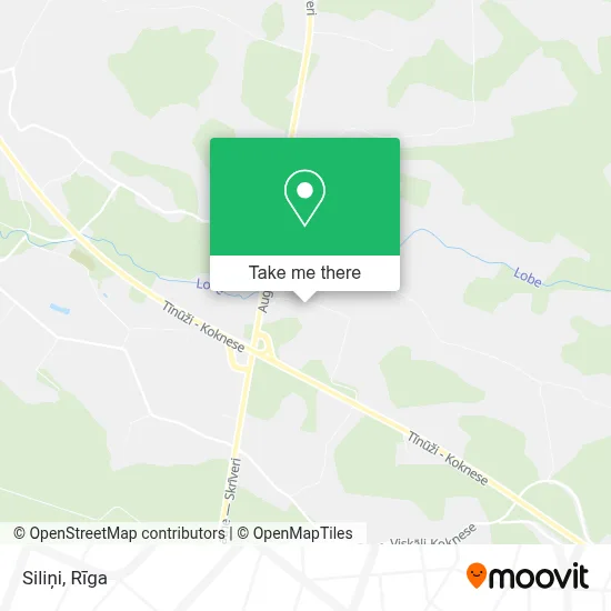 Siliņi map