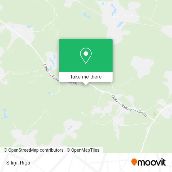 Siliņi map