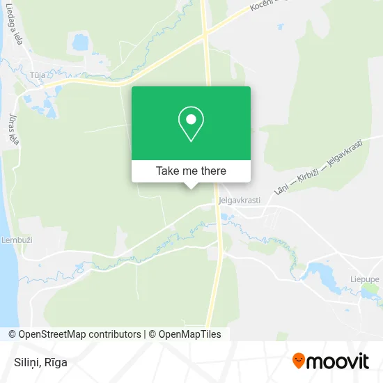 Siliņi map