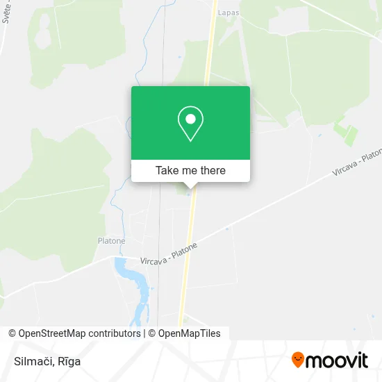 Silmači map