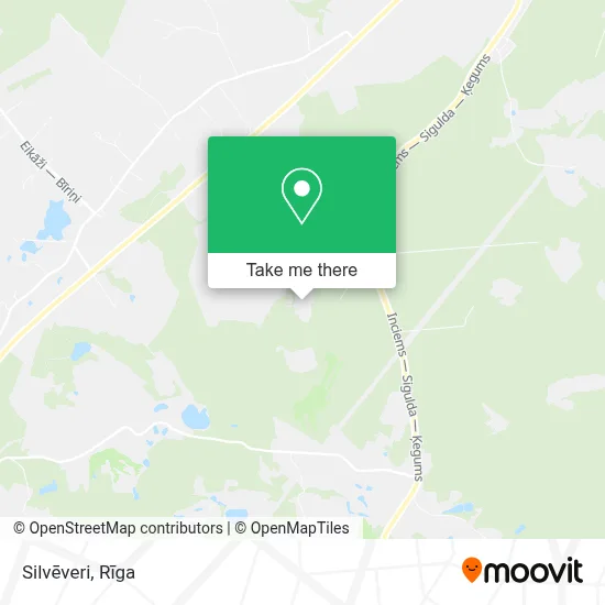 Silvēveri map