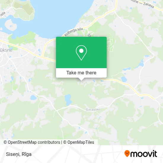 Siseņi map