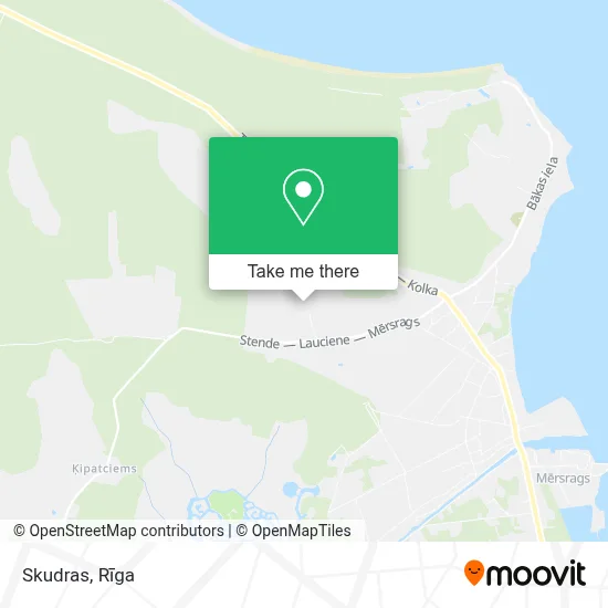 Skudras map