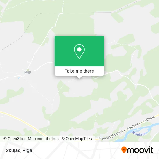 Skujas map