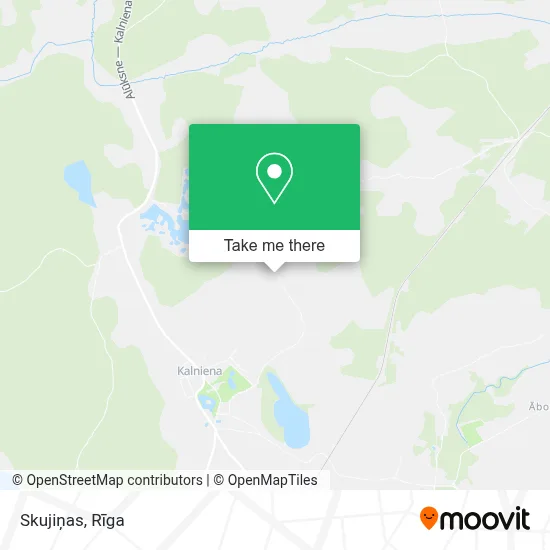 Skujiņas map