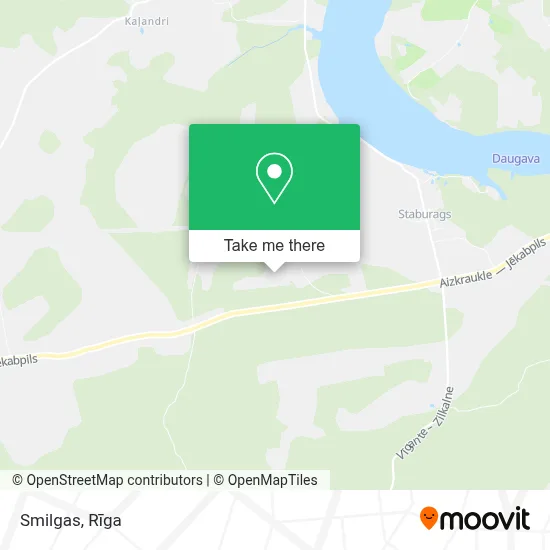 Smilgas map