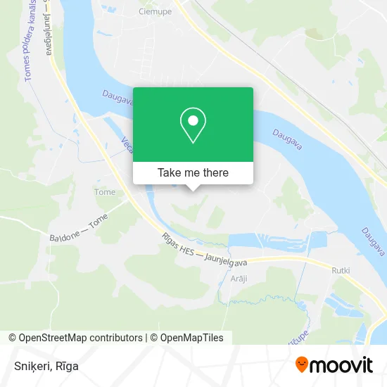 Sniķeri map