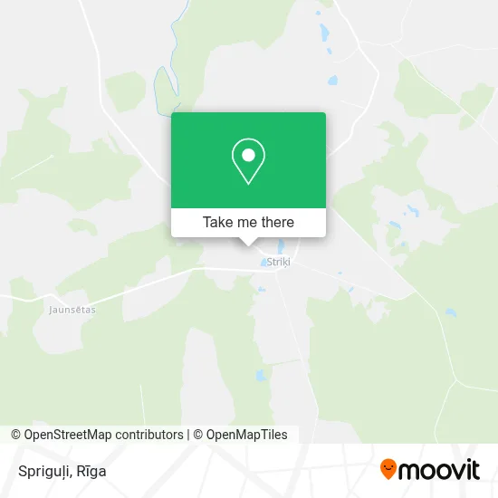 Spriguļi map