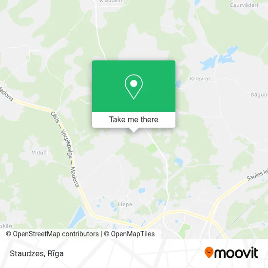 Staudzes map
