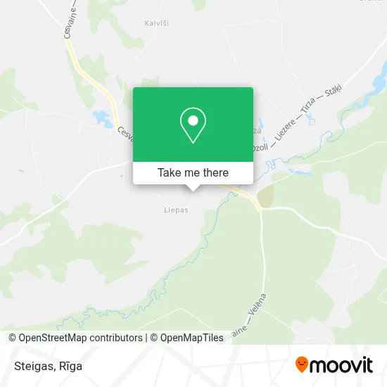 Steigas map