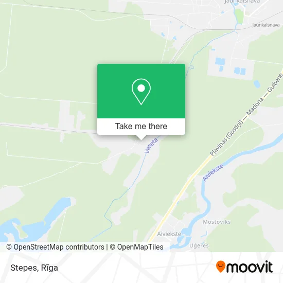 Stepes map