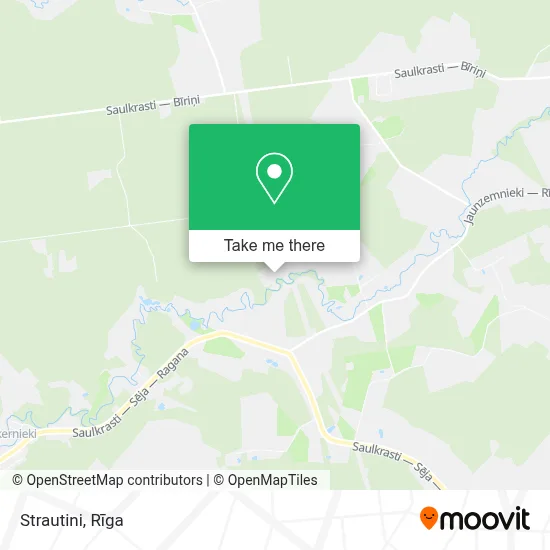 Strautini map
