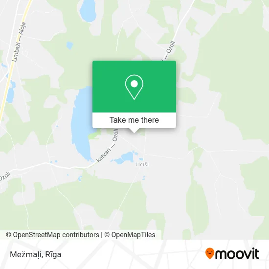 Mežmaļi map