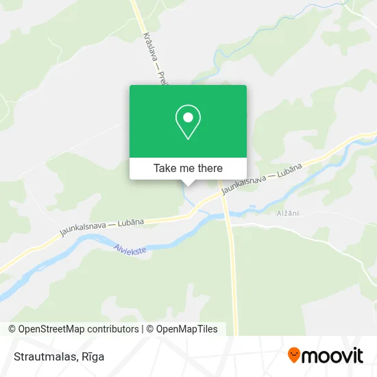 Strautmalas map