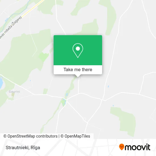 Strautnieki map