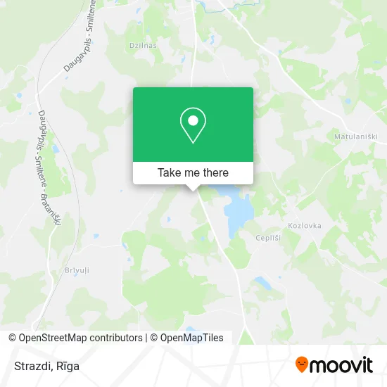Strazdi map