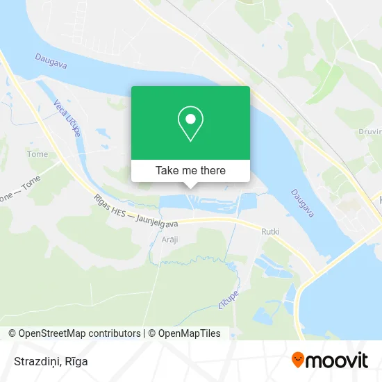 Strazdiņi map