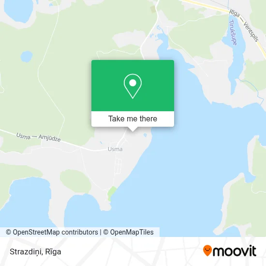 Strazdiņi map
