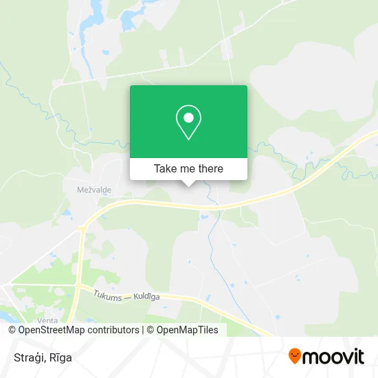 Straģi map