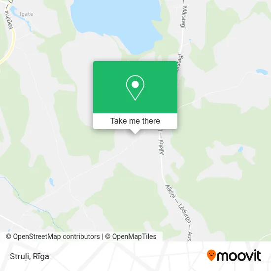 Struļi map