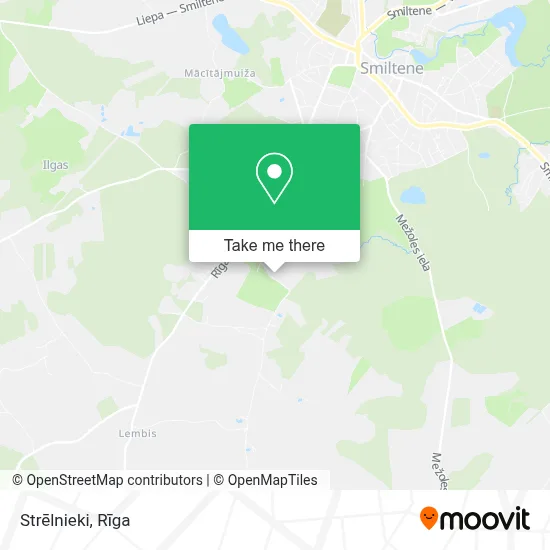 Strēlnieki map