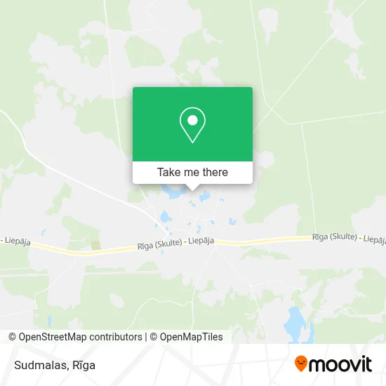 Sudmalas map