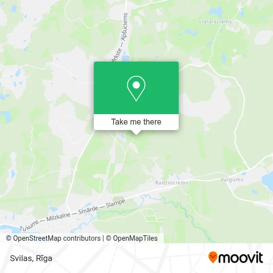 Svilas map