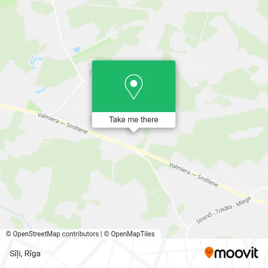 Sīļi map